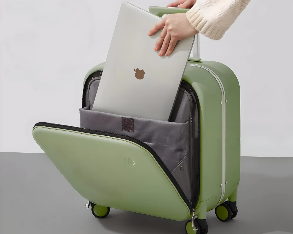 suitcase with compartments