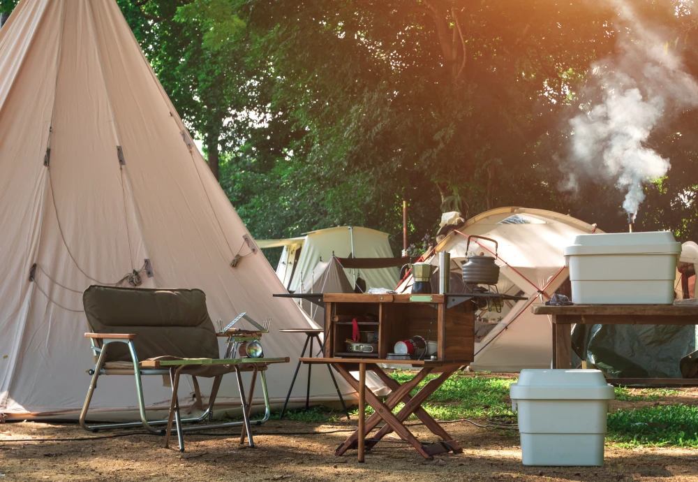 white teepee tent