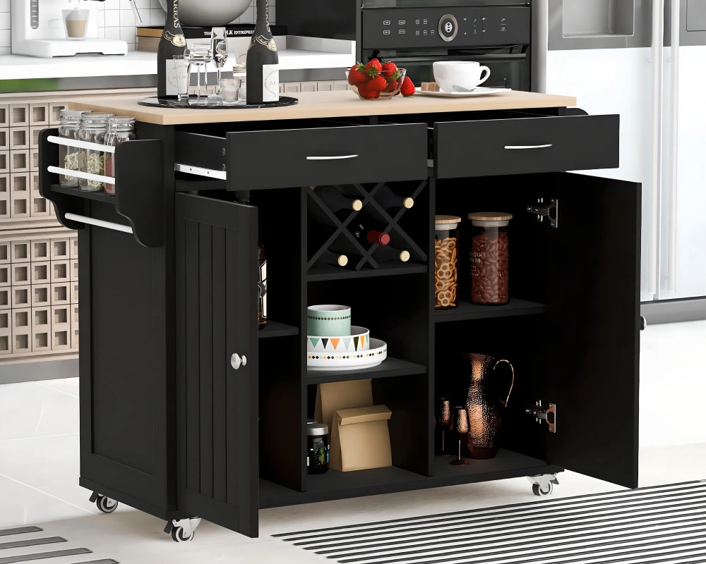 modern movable kitchen island