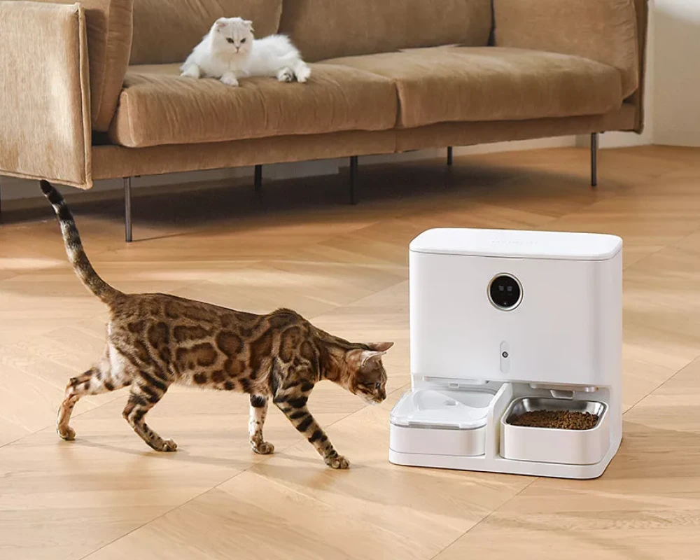 automatic pet feeder food dispenser